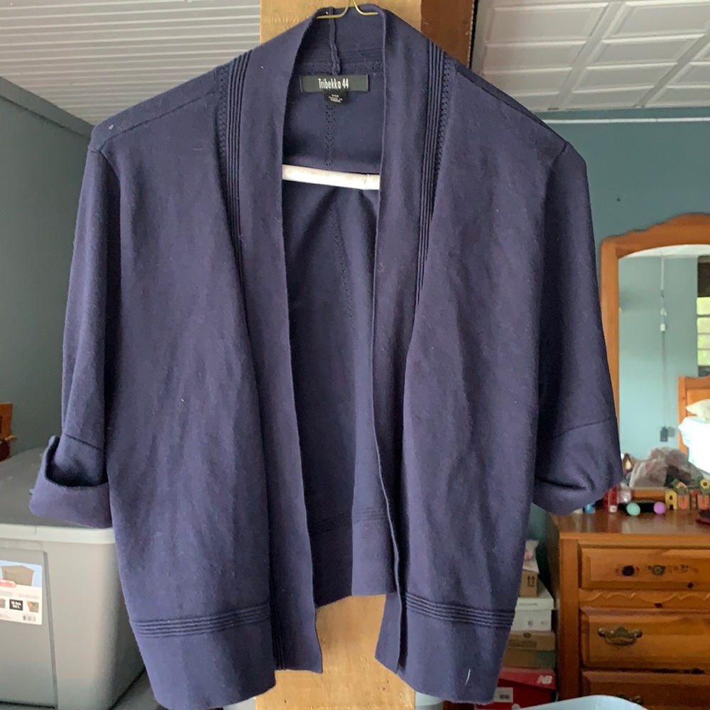 Blue Cardigan